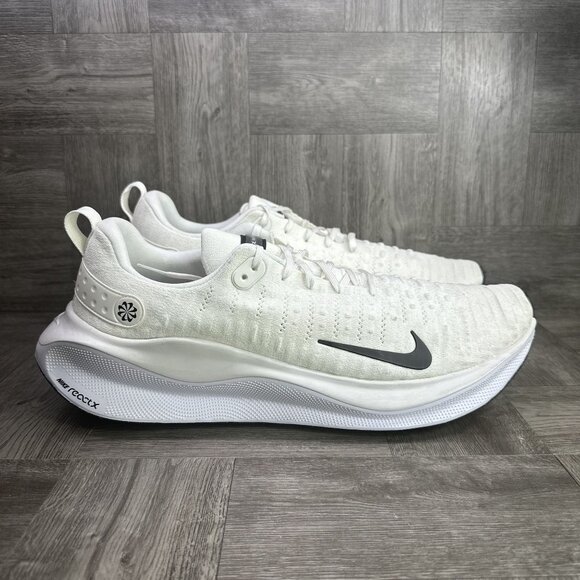 Nike ReactX Infinity Run 4 Sail Men's size 18 Off White Running Shoes DR2665-102 - Picture 1 of 8